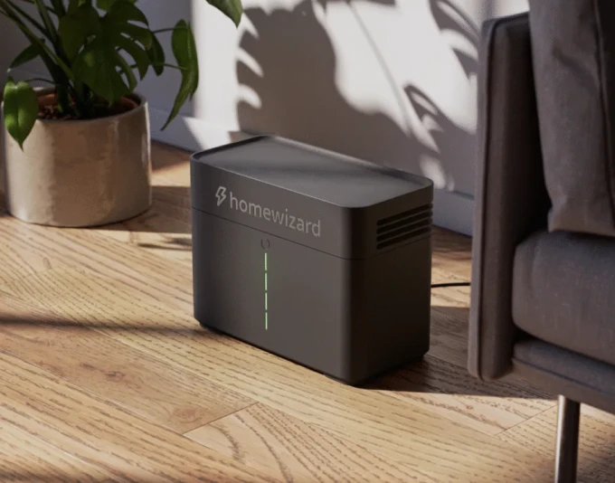 Header plug in thuisbatterij Pure Energie