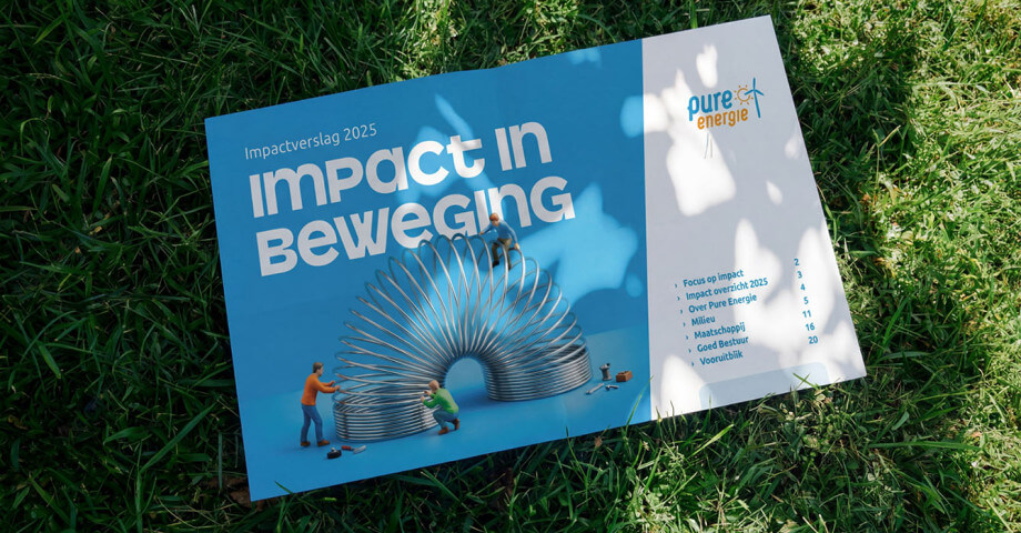 Impactverslag 2025 Pure Energie