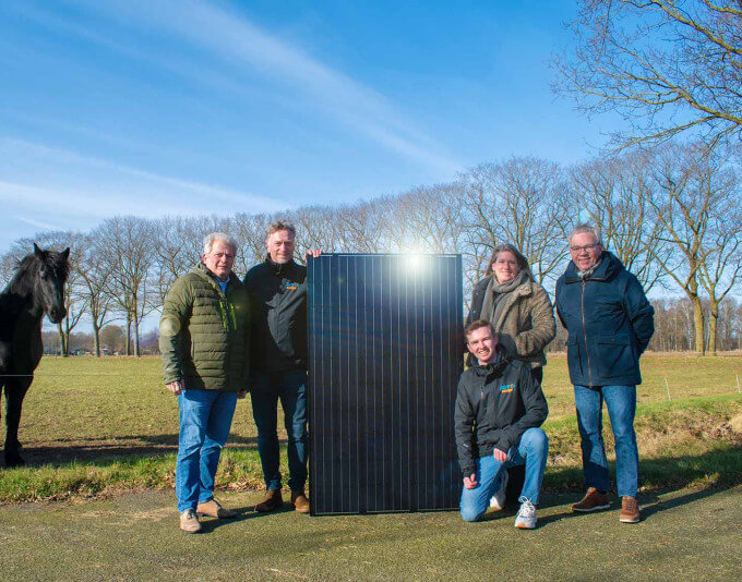 Ondertekening Zonneparken N18 Pure Energie ECH