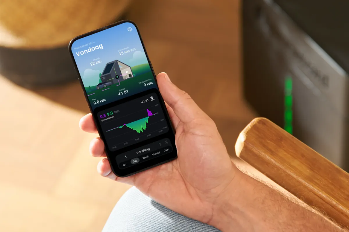 CTA HomeWizard Energy app Pure Energie