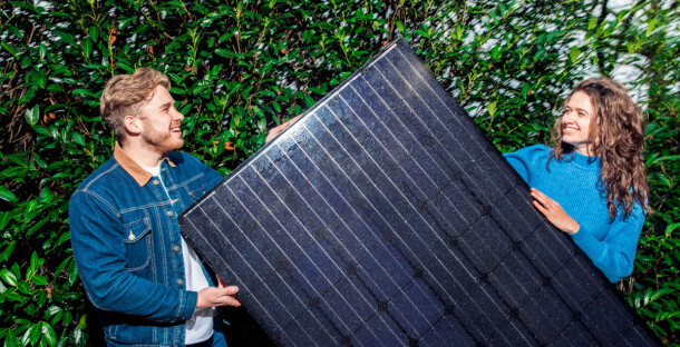 Kolommen zonnepanelen Hoppenbrouwers Pure Energie v2