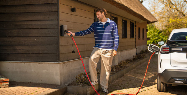 Laadpaal inclusief installatie Hoppenbrouwers CTA Pure Energie