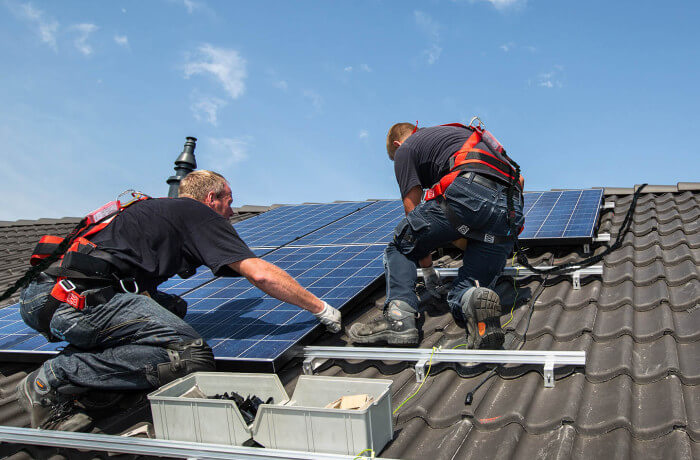 CTA Zonnepanelen plaatsen