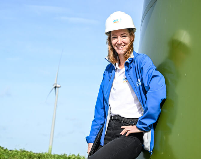 Header WerkenBij Pure Energie Rebecca