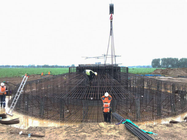 3 Time line Windpark Bijvanck Pure Energie Fundering