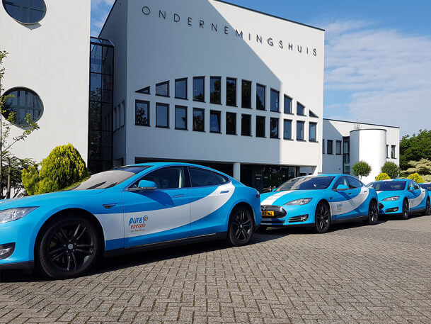 Elektrisch rijden Tesla ondernemingshuis