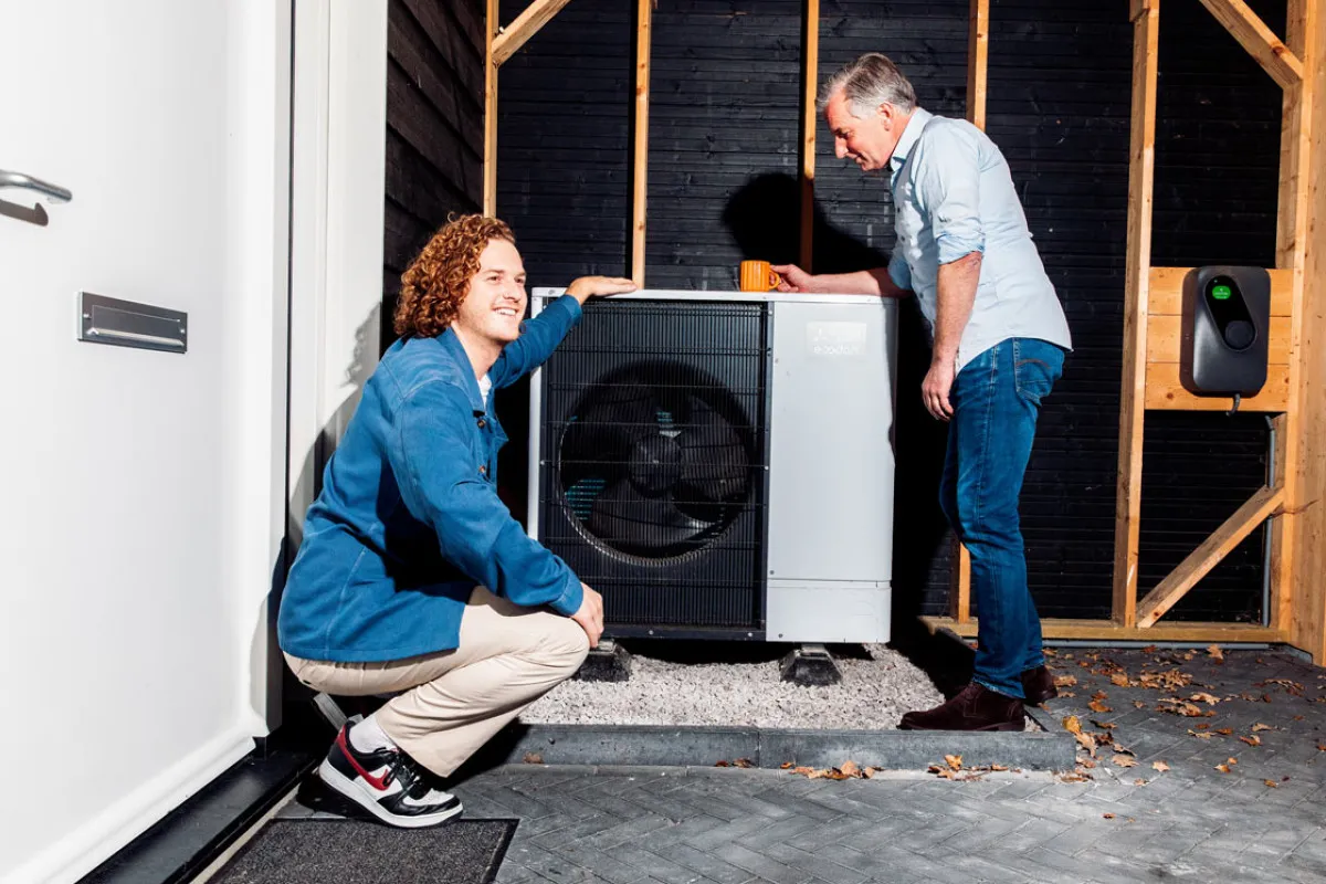 Zelfconsumptie verhogen warmtepomp Pure Energie